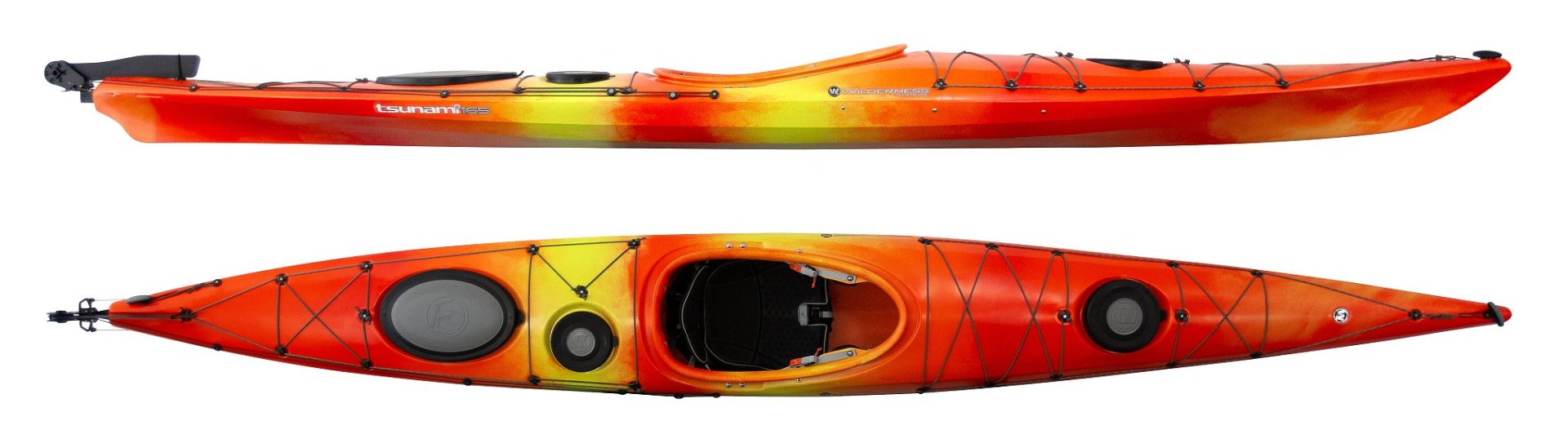 Wilderness Systems Tsunami 165 mit Steuer, Farbe: Mango
